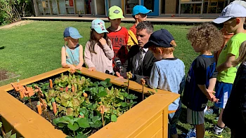 45 Hochbeete für Kitas und andere Einrichtungen