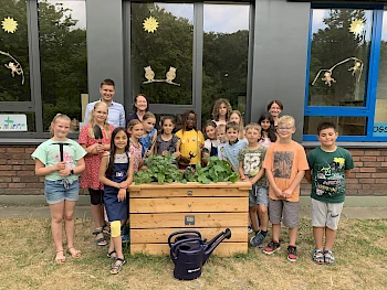 Hoch, höher, Hochbeet - Hochbeetprojekt 2023