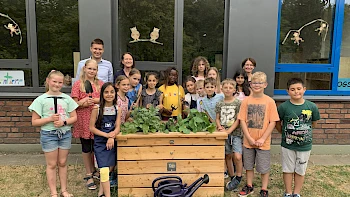 Hoch, höher, Hochbeet - Hochbeetprojekt 2023