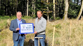 Baumpflanzaktion "Mitgliedschaft"