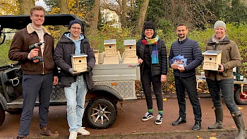 Nistkästen für den Schloßgarten Oldenburg