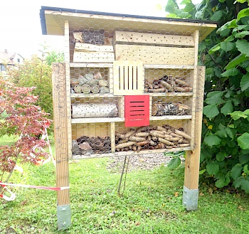 Insektenhotel für die Realschule Tettnang