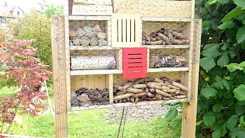 Insektenhotel für den Kindergarten Allmannsweiler