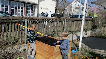 Sozialprojekt Garten³ | Evangelisch-Katholischen Kindertagesstätte Zazenhausen
