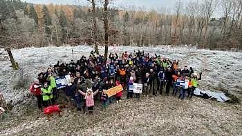 1000 B&auml;ume f&uuml;r den Gemeindewald in Lahnau