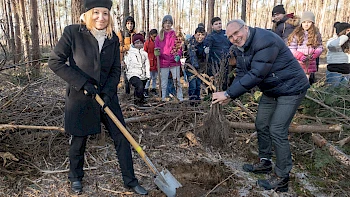3.333 Bäume für Klima- und Trinkwasserschutz