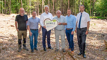 Projekt „Waldwende“ im Hübnerwald Stockstadt